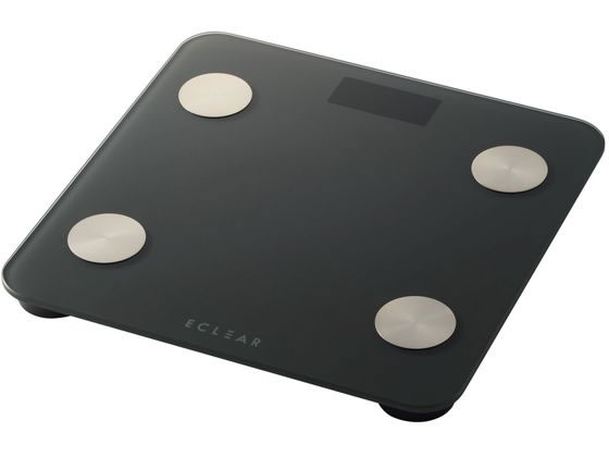【お取り寄せ】エレコム 体重計 体組成計 Bluetooth ブラック HCS-BTFS01BK 体組成計 体重計 ヘルスケア 理美容 セルフケア 健康家電