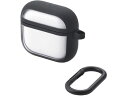 【お取り寄せ】エレコム AirPods 4 耐衝撃ケース ブラック AVA-AP06TSLFCBK