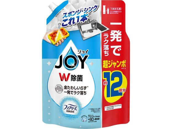 P&G 除菌ジョイコンパクト フレッシュクリーン 詰替 超ジャンボ 1550mL 食器洗用洗剤 キッチン 厨房用..