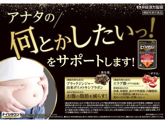 【お取り寄せ】井藤漢方製薬 ナイシダウンPREMIUM 60粒 サプリメント 健康食品 jetprice-10692615 JET PRICE サンプル画像2