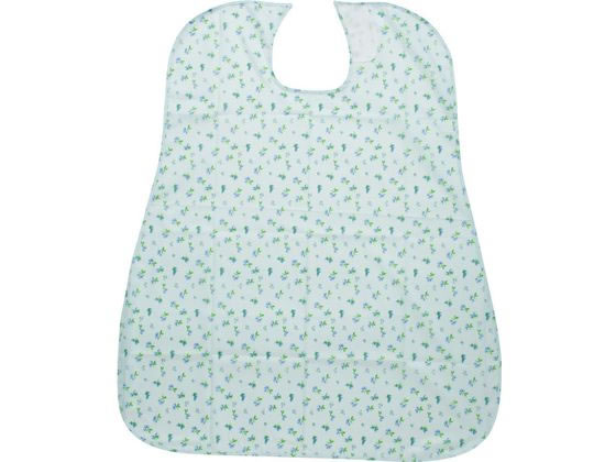 介援隊 食事用エプロン フルーツブルー 食事エプロン 食事ケア 介護 衛生材料