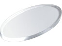 【お取り寄せ】ササガワ アクリル楕円 ディスプレイ台 大 t20 32-9512 店舗什器 ディスプレイ 値札 陳列 POP 掲示用品