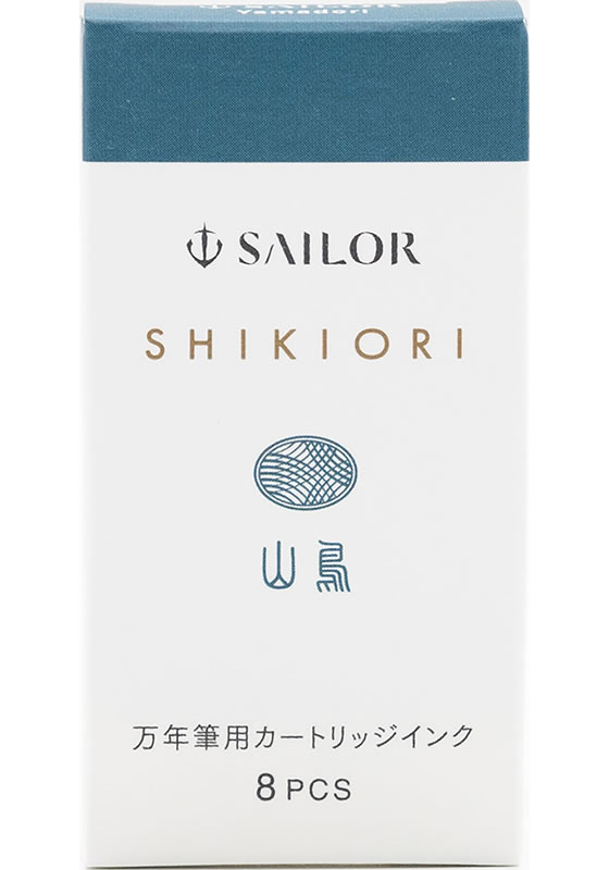 Photo of SHIKIORI Ink Cartridge For Fountain Pens, 8 cartridges New Package
