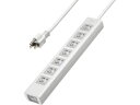 サンワサプライ 抜け止めシャッタータップ 3P 7個口3m TAP-F37SH-3Z 3ピンタイプ 5m未満 OAタップ 延長コード 配線