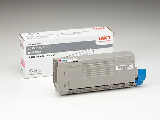 訳あり)OKI 大容量トナーカートリッジ マゼンタ11000枚 TNR-C4GM2 沖データ OKI レーザープリンタ トナーカートリッジ インク
