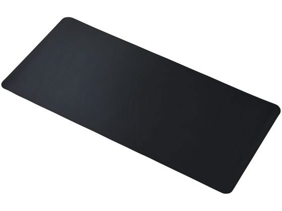 【お取り寄せ】エレコム デスクマット ソフトレザー ズレにくい ブラック MP-DM04BK マウス ...