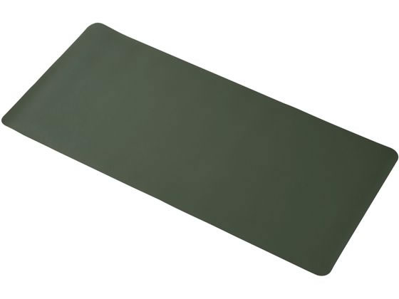 【お取り寄せ】エレコム デスクマット リバーシブル カーキ×ネイビー MP-DM05KHNV マウス ...