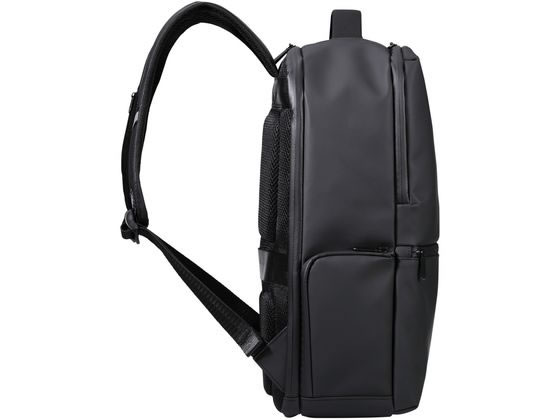 【お取り寄せ】エレコム リュック 19L A4 15.6インチノートPC ブラック BM-BPSQ01BK PCバッグ キャリングバッグ PC パソコン 家電