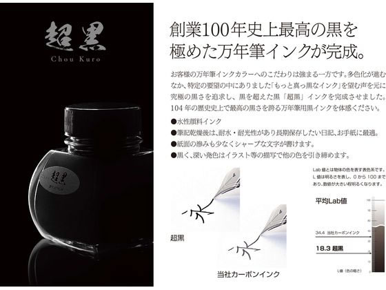 Photo de 超黒 for Fountain Pens Pigment Ink