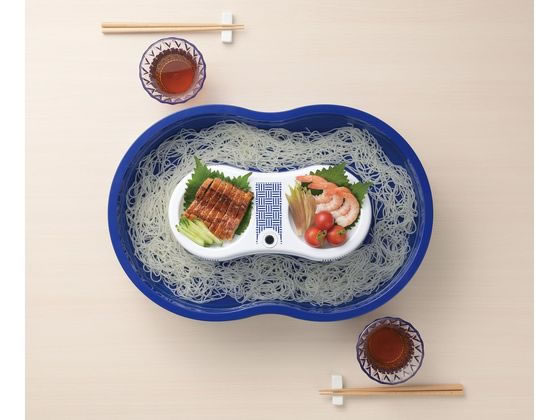 【お取り寄せ】パール金属 そうめん流し器 電池式 L 真珠乃涼 DD-8003 キッチン雑貨