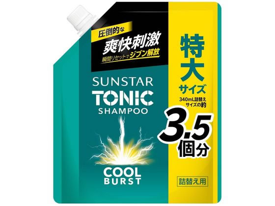 Shampoo - サンスター トニックシャンプー 詰替 大容量 1200mL リンスイン シャンプー リンス ヘアケア