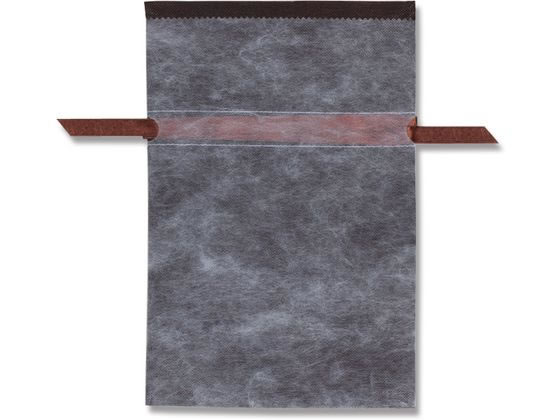 【お取り寄せ】ヘイコー 不織布製巾着袋 Fバッグ Wシャンテ M 無地BR 10枚 包装 包装紙 ラッピング