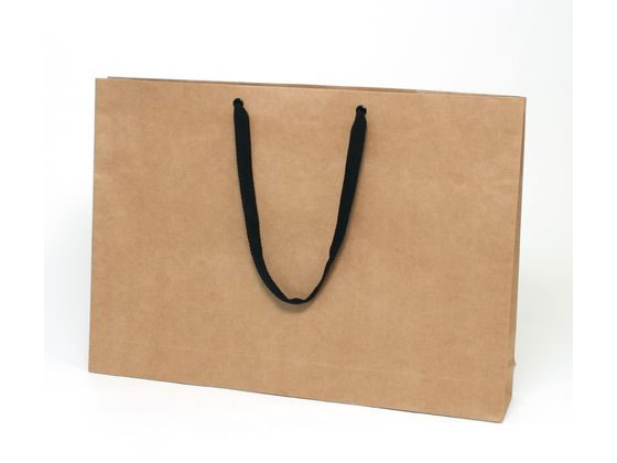 【お取り寄せ】ヘイコー 手提げ紙袋 ファッションバッグ LL 未晒無地 10枚