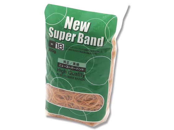 【お取り寄せ】スワン わごむ ニュースーパーバンド 500g NO.18 1袋 003402013