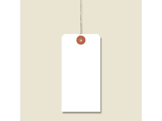 【お取り寄せ】白荷札 2号 60×120 白[135] 1000枚 003500400