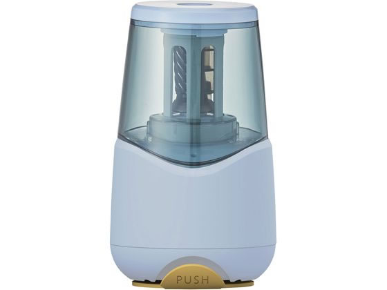 クツワ 充電式鉛筆けずり アイスブルー RS038BL 電動 鉛筆削り 鉛筆 色鉛筆