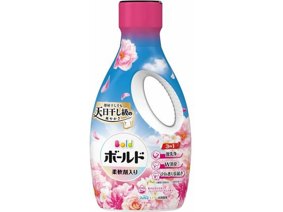 P&Gジャパン ボールド ジェル ブロッサム 本体 680g 液体タイプ 衣料用洗剤 洗剤 清掃