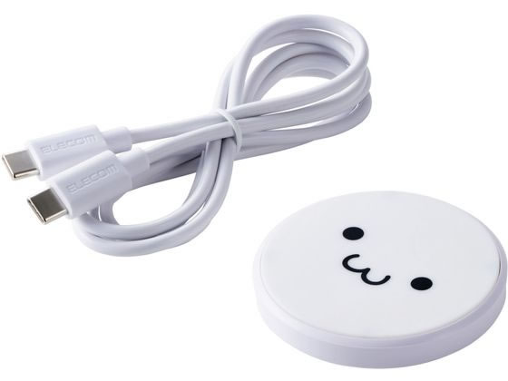 【商品説明】スマートフォンや他のQi対応機器を置くだけで充電ができる、Qi規格ワイヤレス充電器です。　WPC（ワイヤレスパワーコンソーシアム）が策定した、ワイヤレス給電の国際標準規格「Qi（チー）」に準拠した正規認証品です。　※エレコムはW...