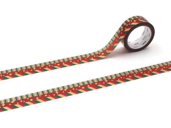 【お取り寄せ】カモ井 mtクリスマス2025 ハッピーカラーパターン MTCMAS165