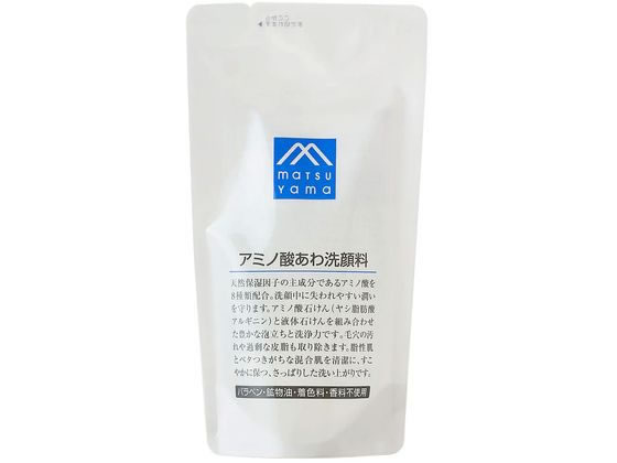 【お取り寄せ】松山油脂 Mマークシリーズ アミノ酸あわ洗顔料 詰替用 クレンジング 洗顔料 フェイスケア スキンケア