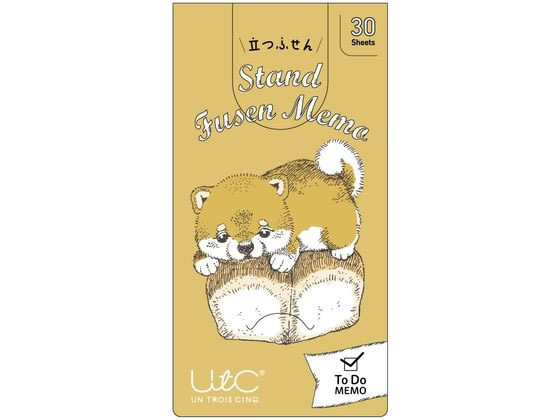 【お取り寄せ】ヒサゴ 立つふせん パン派の豆柴 ToDo UTN330