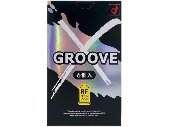 【管理医療機器】【管医1】オカモト グルーヴ エックス 6個 メディカル