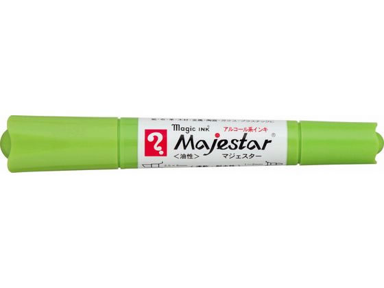 【お取り寄せ】寺西化学工業 マジックインキ マジェスター 黄緑 MMJ50-T9 マジックインキ 寺西化学 油性ペン 油性マーカー
