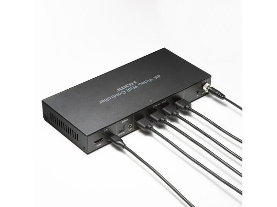 【お取り寄せ】サンワサプライ 4画面ビデオウォールコントローラ(4K対応) VGA-PHD4VWC 切替機 分配器 PC周辺機器 パソコン 家電