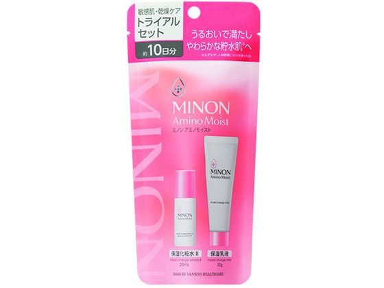 【お取り寄せ】第一三共 ミノン アミノモイスト 敏感肌・乾燥肌ライン トライアルセット