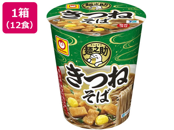 東洋水産 麺之助 縦型 きつねそば 62g 12食 カップそば そば インスタント レトルト 食品