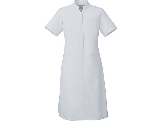 【お取り寄せ】住商モンブラン ナースワンピース 半袖 クールホワイト S UM401-WH 白衣ワンピース 医療服 ユニフォーム