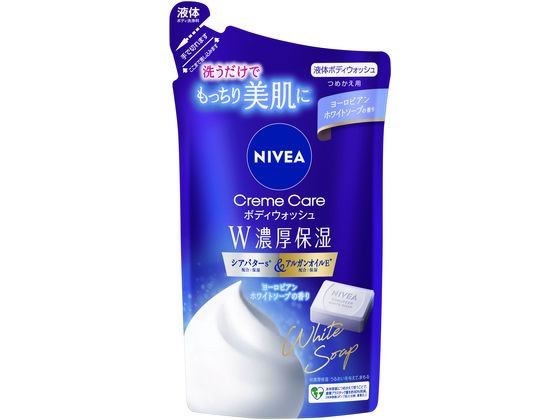 KAO ニベア クリームケアボディウォッシュ ソープの香り 替 340mL ボディソープ詰替え用 バス ボディケア スキンケア