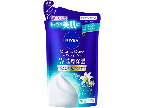 KAO ニベア クリームケアボディウォッシュ ロイヤルリリーの香り 替 340mL ボディソープ詰替