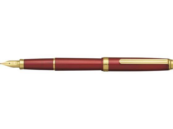 プラチナ 万年筆 BISO フレイムレッド 中字 PTL-15000 11-3 カートリッジ式 万年筆 筆ペン デスクペン 誕プレ