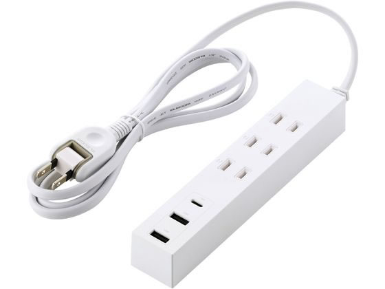 エレコム USBタップ 1.5m 3口 C×1 A×2 �