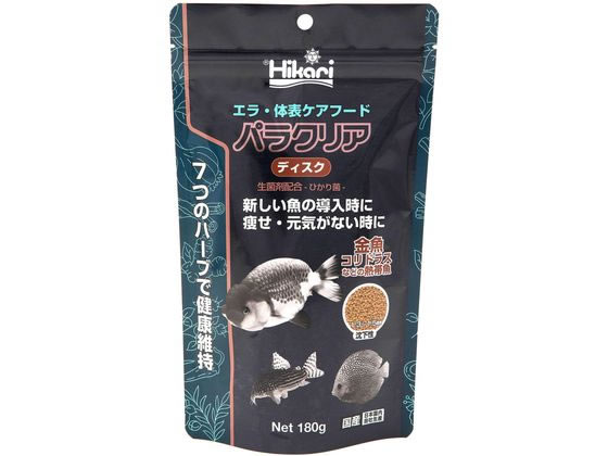【お取り寄せ】キョーリン パラクリア ディスク 180g 金魚 淡水魚用フード フード 観賞魚 ペッ ...