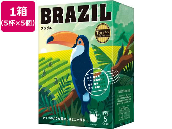 ��ƣ�� TULLY��S COFFEE �ɥ�å�BRAZIL9g��5�� 5�� �ɥ�åץ����ҡ� �����ҡ� ����