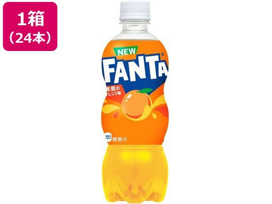 【お取り寄せ】コカ・コーラ ファンタ オレンジ 500mL 24本 53892 炭酸飲料 飲料 ジュース