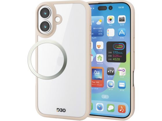 【お取り寄せ】エレコム iPhone17 ケース D3O ベージュ PM-A25AD3OFCBE スマートフォン用ケース カバー スマートフォン関連品 スマホ タブレット関連品