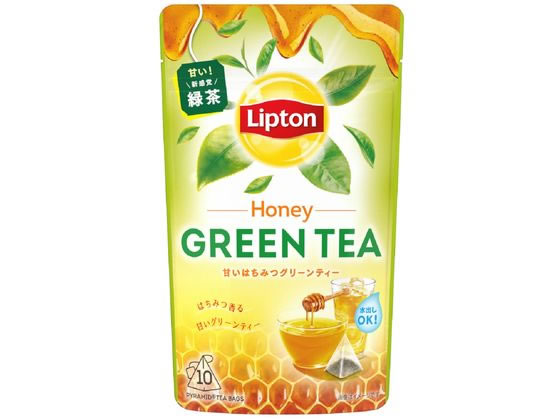 キーコーヒー リプトン グリーンティー ハニー ティーバッグ 10袋 ティーバッグ 紅茶 ココア 飲料
