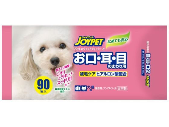 【商品説明】天然消臭成分を配合しているからニオイすっきり。被毛ケアのヒアルロン酸を配合。デリケートなお口・耳・目のまわりの汚れ拭きに。なめても安心な成分で、肌にやさしい弱酸性処方。無香料、ノンアルコール。ジェントルタッチの厚手シート。【仕様...