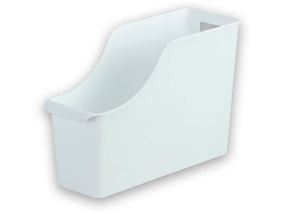 【お取り寄せ】山田化学 ファイルボックス 縦型A4 ホワイト 92063 引き出し整理 デスクトップ収納 デスク周り 文具