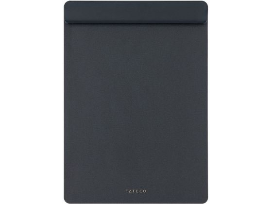 【お取り寄せ】ナカバヤシ スタンドクリップボード タテコ A4 フルブラック QB-TTCA4-D A4 短辺とじ 縦タイプバインダー クリップボード 用箋挟 ファイル