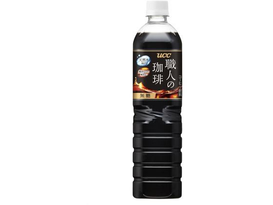 UCC 職人の珈琲 無糖 PET 900mL ペットボトル コーヒー 飲料