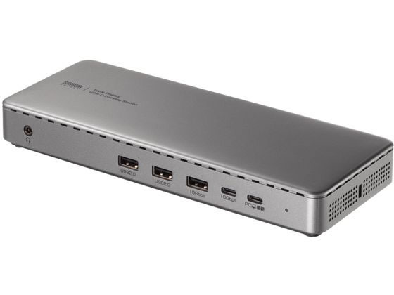 【お取り寄せ】サンワサプライ ドッキングステーション 3画面出力対応 USB-CVDK20