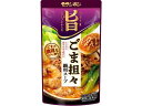 モランボン コク旨スープがからむ もやしごま担々鍋用スープ750g 鍋の素 料理の素 調味料 油 食品