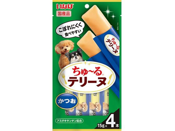 いなばペットフード ちゅーるテリーヌ かつお 15g×4P おやつ 犬 ペット ドッグフード