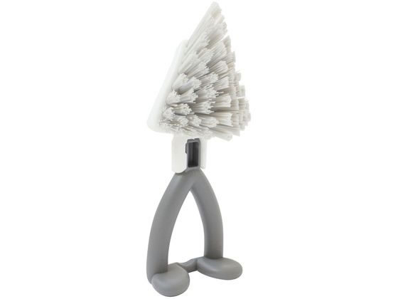 【お取り寄せ】サンベルム お風呂用すみずみブラシ GY B33011 デッキブラシ ブラシ 掃除道具 清掃 清掃