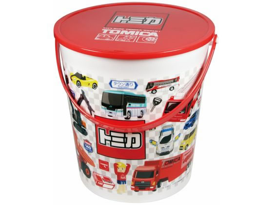 タカラトミーアーツ トミカお菓子入りバケツ スナック菓子 お菓子