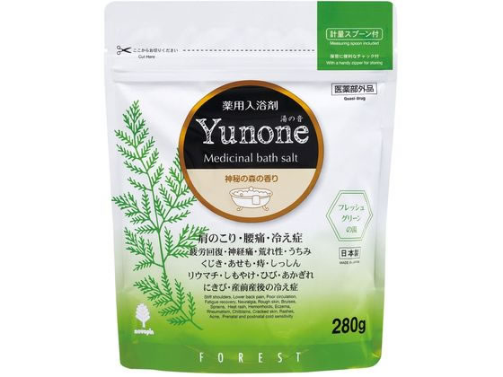 小久保工業所 Yunone 湯の音 神秘の森の香り 280g 入浴剤 バス ボディケア スキンケア